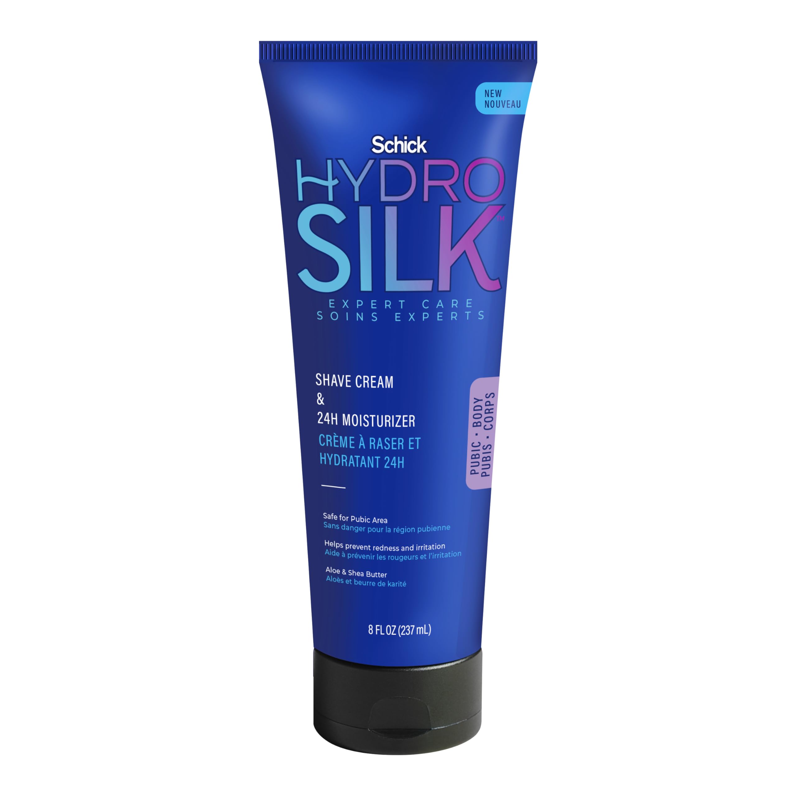 Schick Hydro Silk Shave Cream & 24-Hour Moisturizer | Pubic Hair